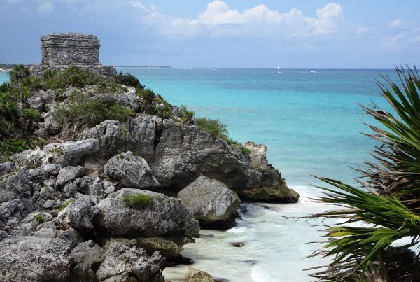 Tulum-Ruins---Tulum-Riviera-Maya-Mexico---Sunny-Day-Web