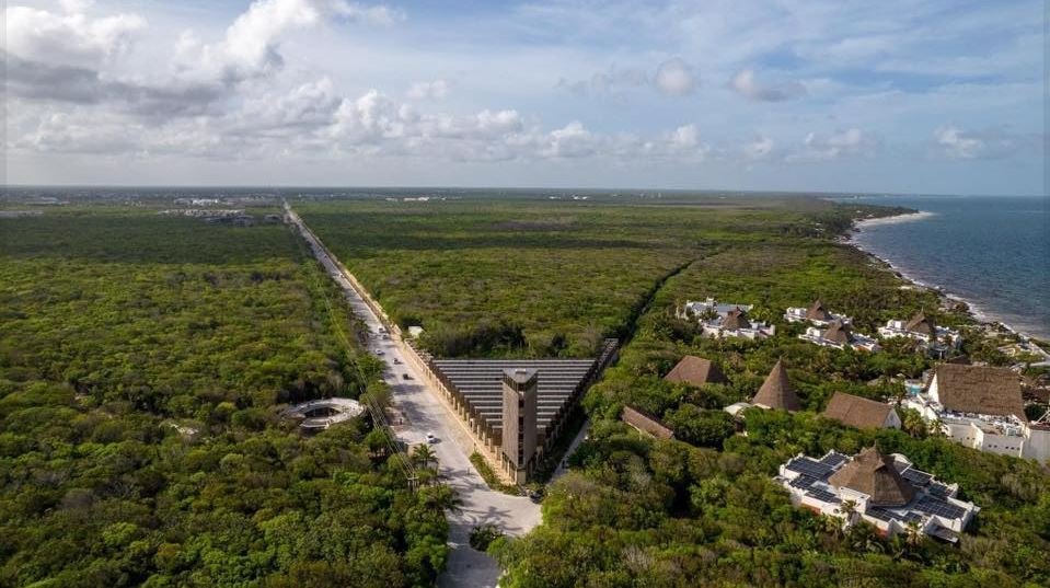 Parque del Jaguar Tulum Jaguar Park Arial View